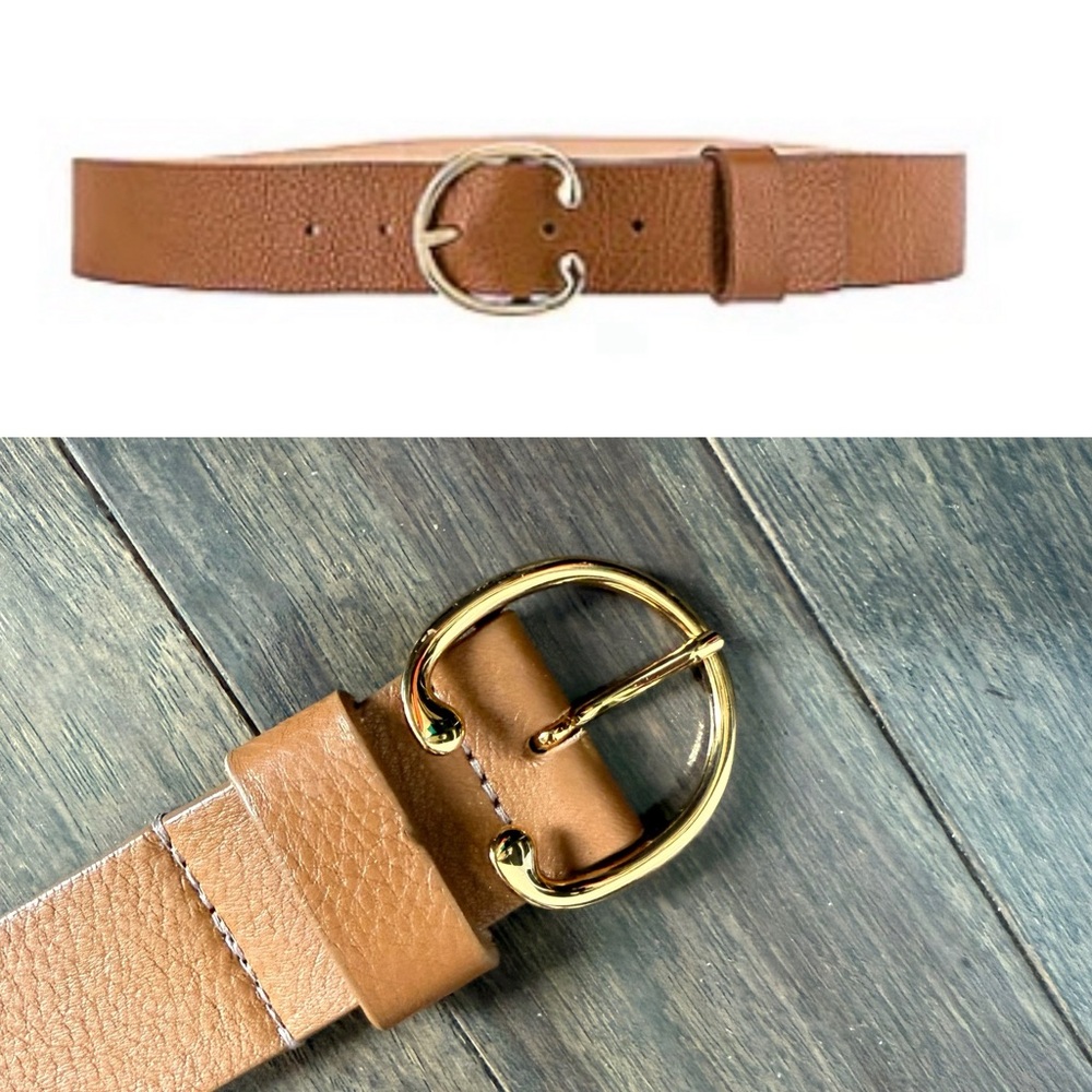 B-Low The Belt Catrine Leather Belt Tan Cuoio Gold XS